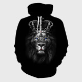 Lion With Crown Hoodie