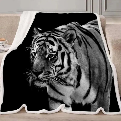 Tiger Portrait Blanket