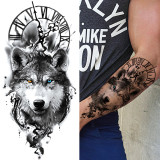 Realistic Wolf Tattoo