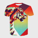 Geometric Tiger T-Shirt