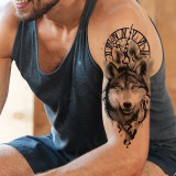 Realistic Wolf Tattoo