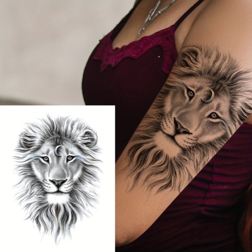 Lion Forearm Tattoo