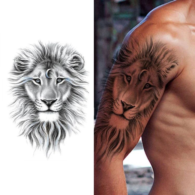 Lion Forearm Tattoo