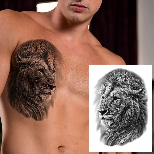 Lion Tattoos For Men