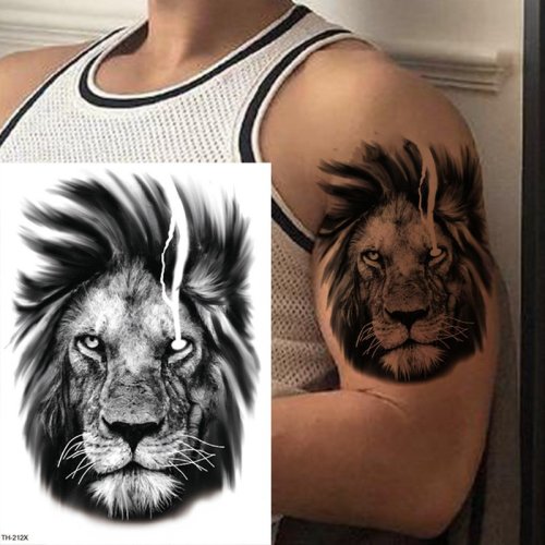 Lion Tattoo On Arm