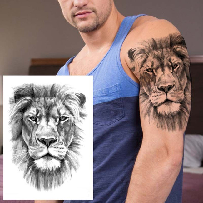 Drawing Tattoo Lion