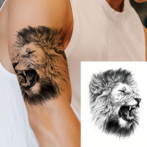 Roaring Lion Tattoo