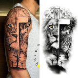 Jesus Lion Tattoo