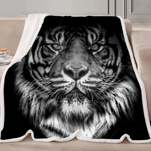 Tiger Face Blanket