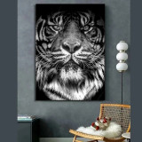 Tiger Face Painting Art