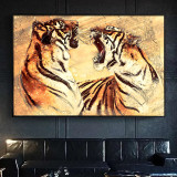 Tigers Painting Art