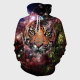 Galaxy Tiger Hoodie