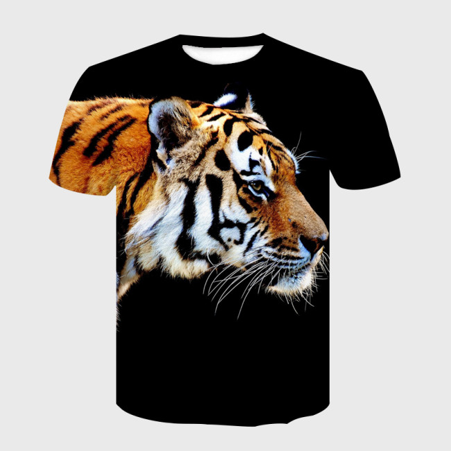 Tiger Pattern T-Shirt