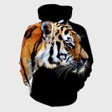 Tiger Pattern Hoodie