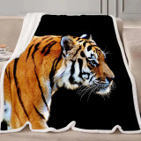 Tiger Pattern Blanket