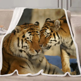 Tiger Couples Blanket