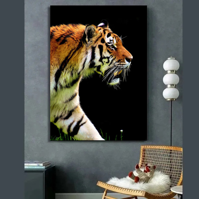 Tiger Jungle Painting Art