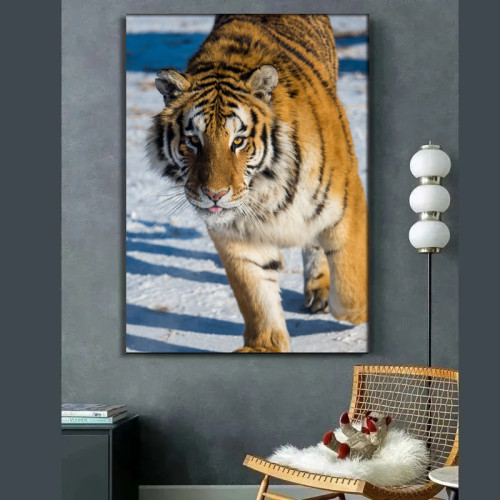 Tiger Print Painting Art