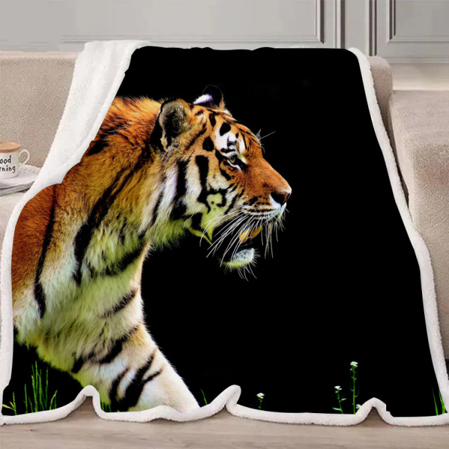 Tiger Jungle Blanket