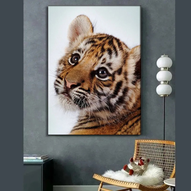 Tiger Cub Painting Art