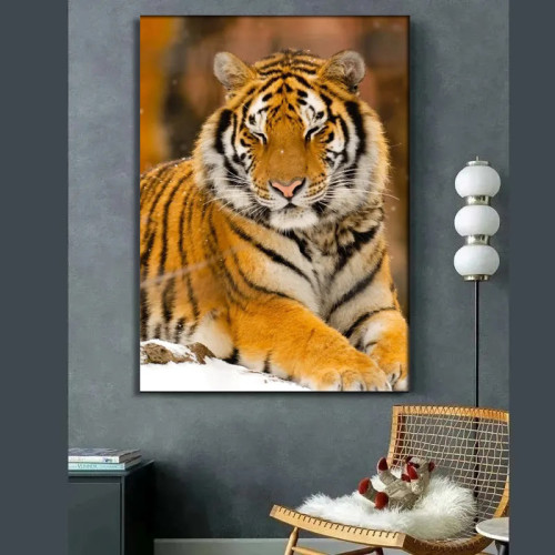 Cute Tiger Painting Art