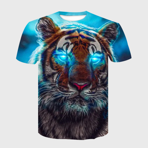 Glowing Eye Tiger T-Shirt