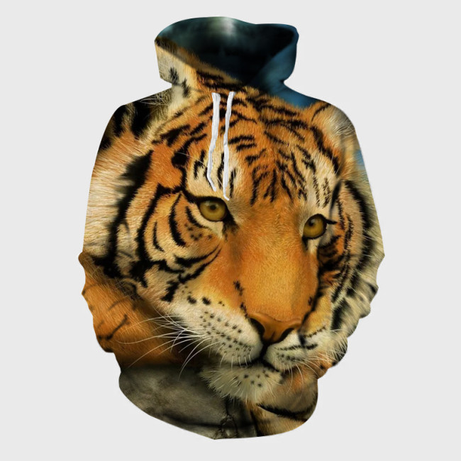 Anime Tiger Hoodie