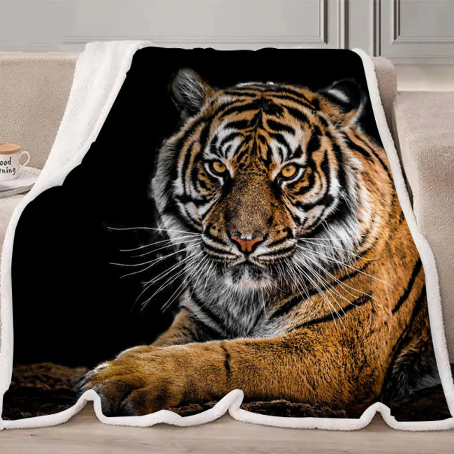 Giant Tiger Blanket