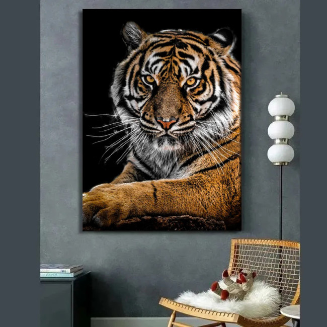 Giant Tiger Painting Art