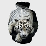 White Tiger Hoodie