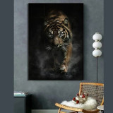 Running Tiger Painting Art