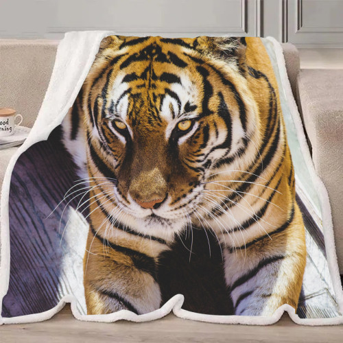 Animal Tiger Blanket