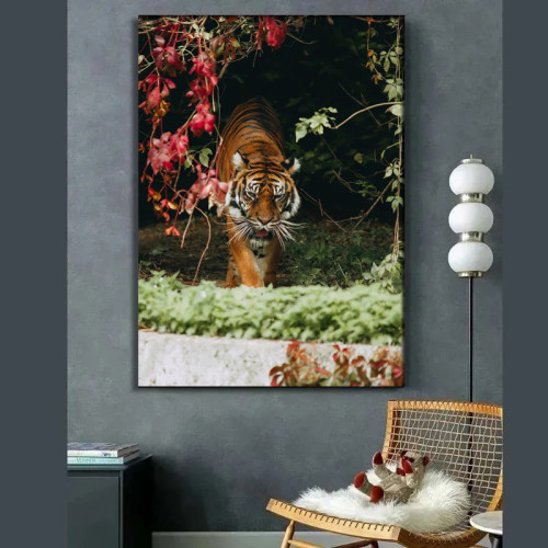 Jungle Tiger Painting Art