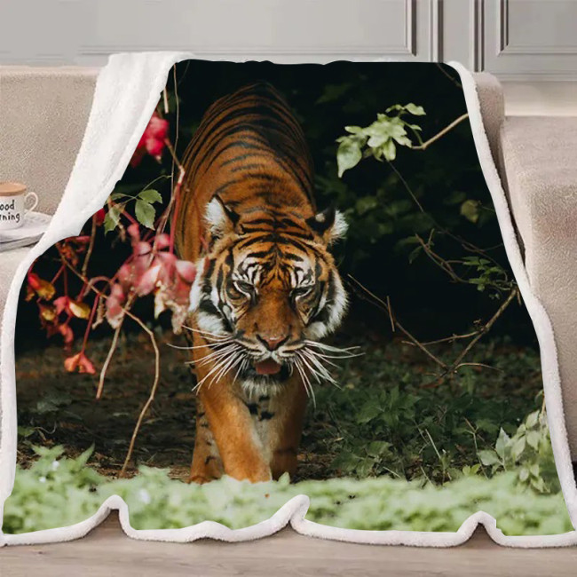 Jungle Tiger Blanket