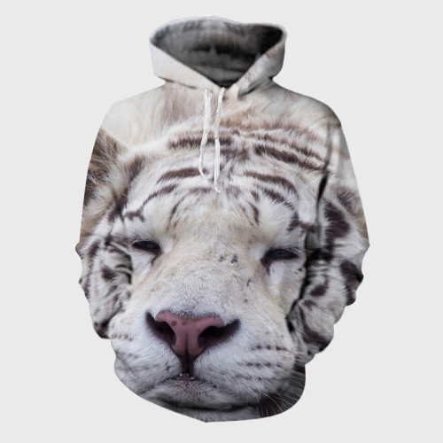 White Tiger Hoodie