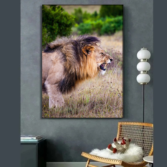 Lion Roar Painting Art