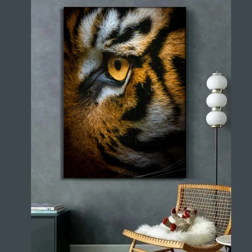 Tiger Eye Painting Art