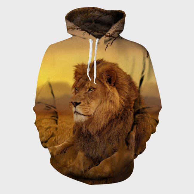 African Lion Hoodie