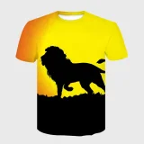 Abstract Lion T-Shirt