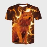 Fire Wolf T-Shirt