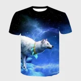 Galaxy Wolf T-Shirt