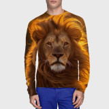 Lion Pattern T-Shirt