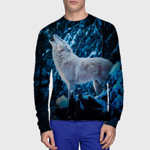 Winter Howling Wolf T-Shirt