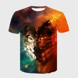 Galaxy Wolf T-Shirt