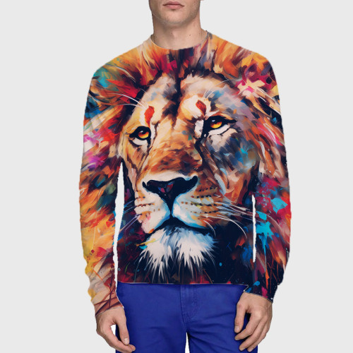 Colorful Painting Lion T-Shirt