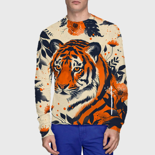 Flowers Tiger T-Shirt