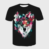 Watercolor Wolf T-Shirt