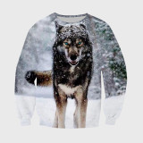 Snowy Wolf Hoodie