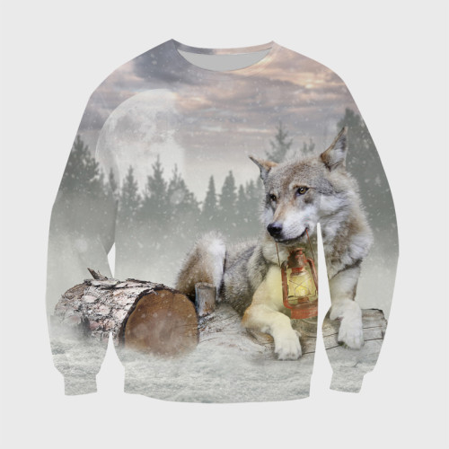 Christmas Wolf Hoodie