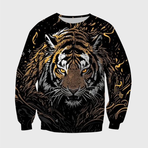 Tiger Portrait Hoodie